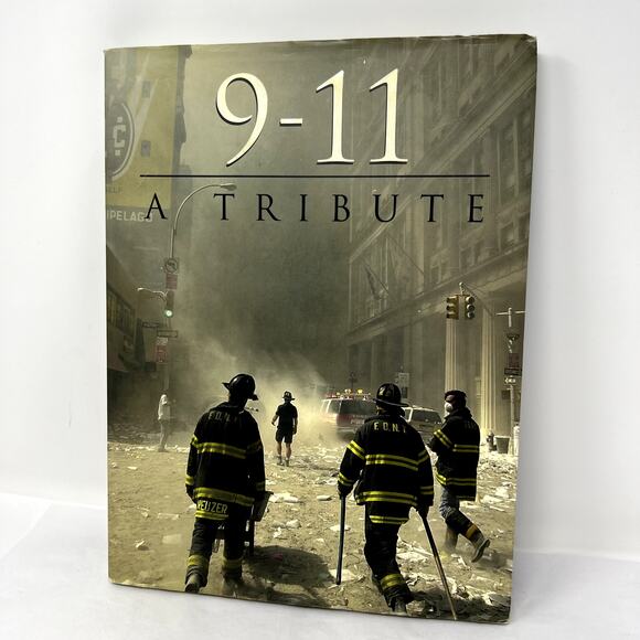 9-11 A Tribute Hardcover Book 2002 Books Limited LARGE Collect Coffee Table Book - Picture 1 of 11